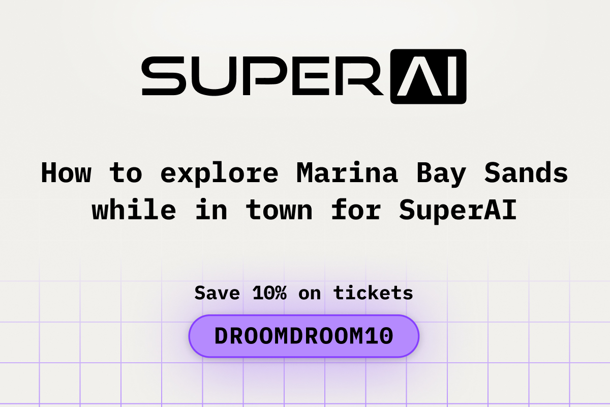 How to explore Marina Bay Sands while in town for SuperAI