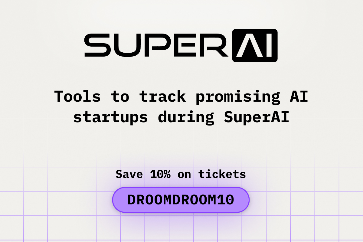 Tools to Track Promising AI Startups During SuperAI