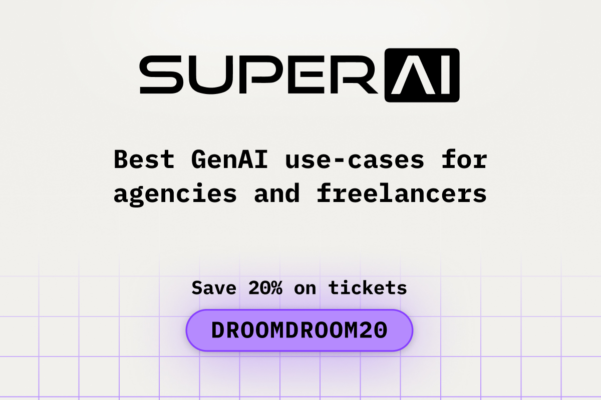 Best GenAI Use-Cases for Agencies and Freelancers at SuperAI