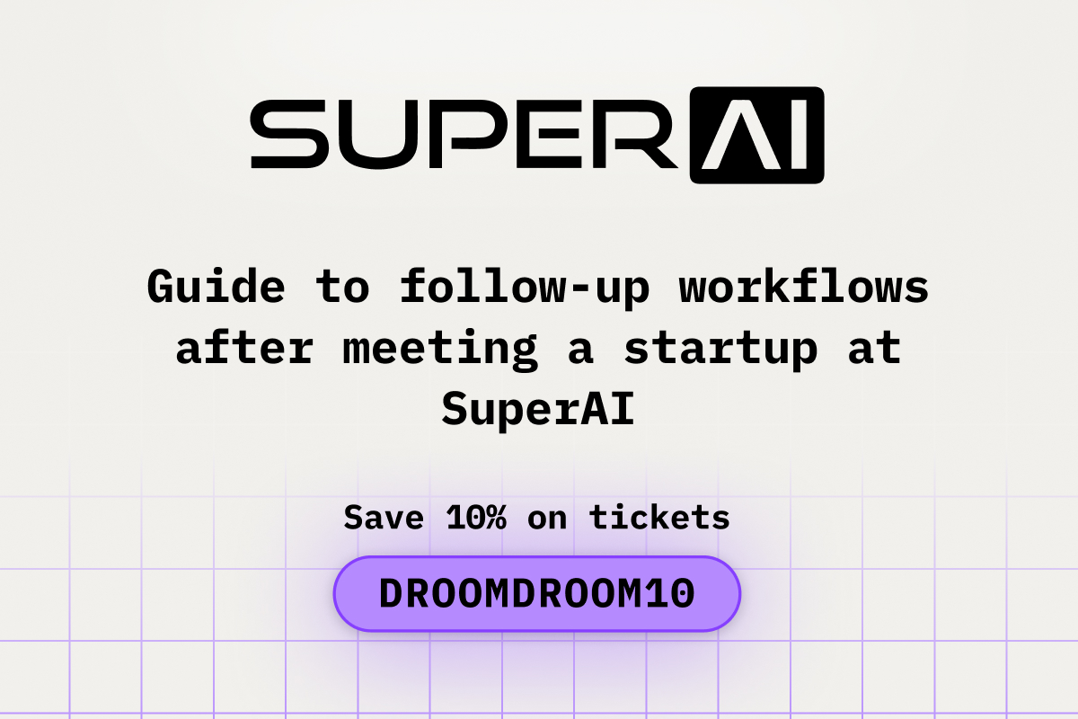 Guide to Follow-Up Workflows After Meeting a Startup at SuperAI