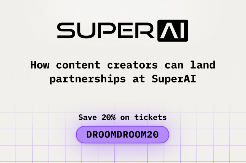 How Content Creators Can Land Partnerships at SuperAI