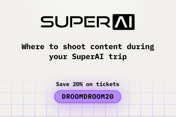 Where to Shoot Content During Your SuperAI Trip