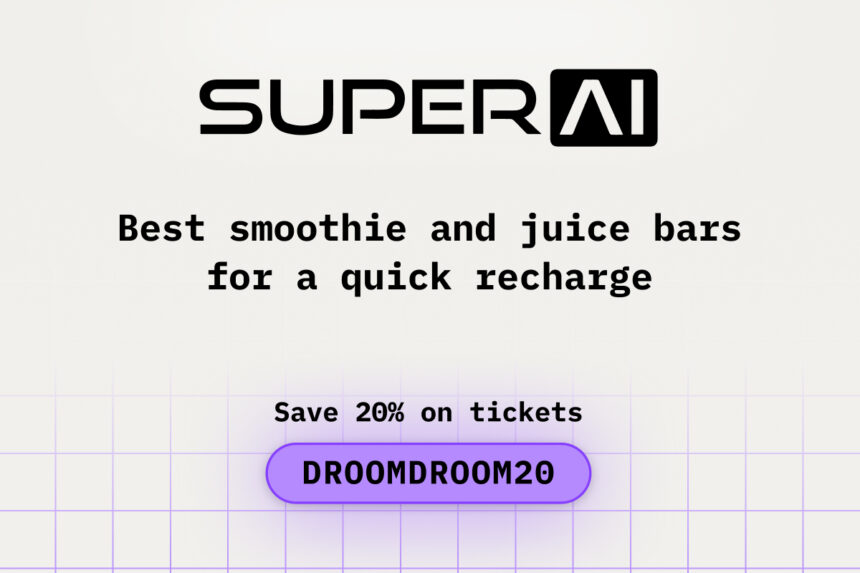 Best Smoothie and Juice Bars for a Quick Recharge at the SUPERAI Conference