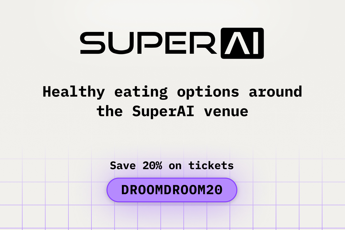 Healthy Eating Options Around the SuperAI Venue