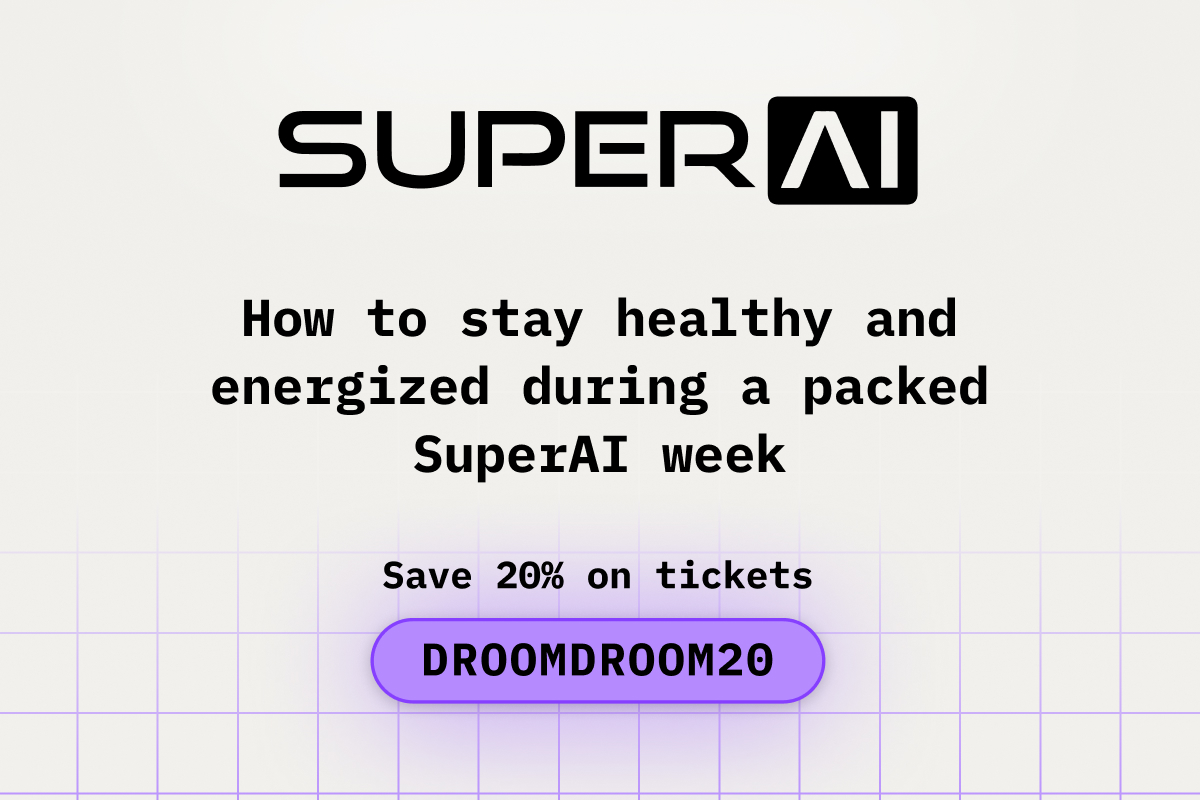 How to Stay Healthy and Energized During a Packed SuperAI Week