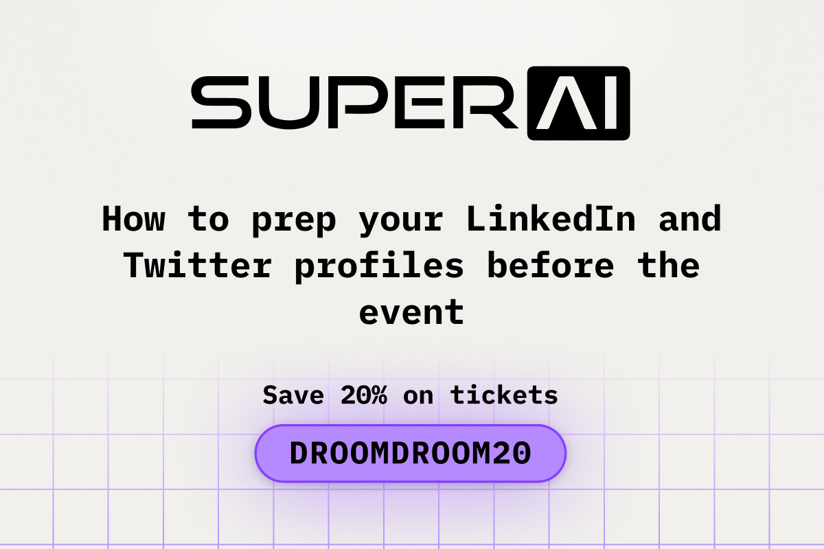 How to Prep Your LinkedIn and Twitter Profiles Before SUPERAI
