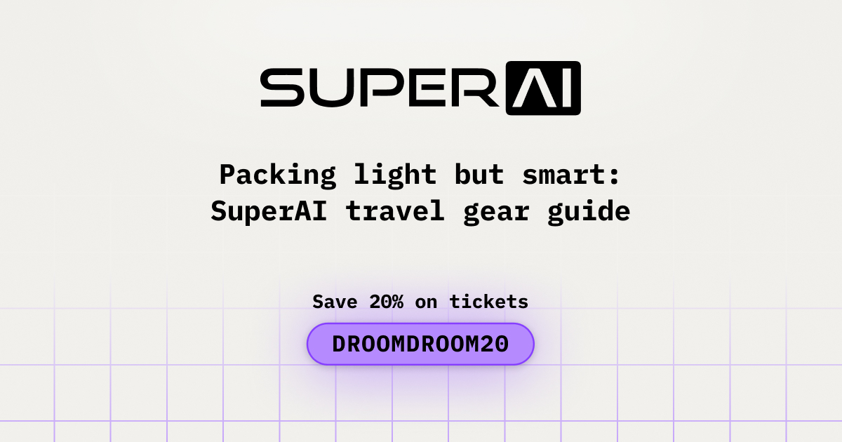 Packing light but smart: SuperAI travel gear guide