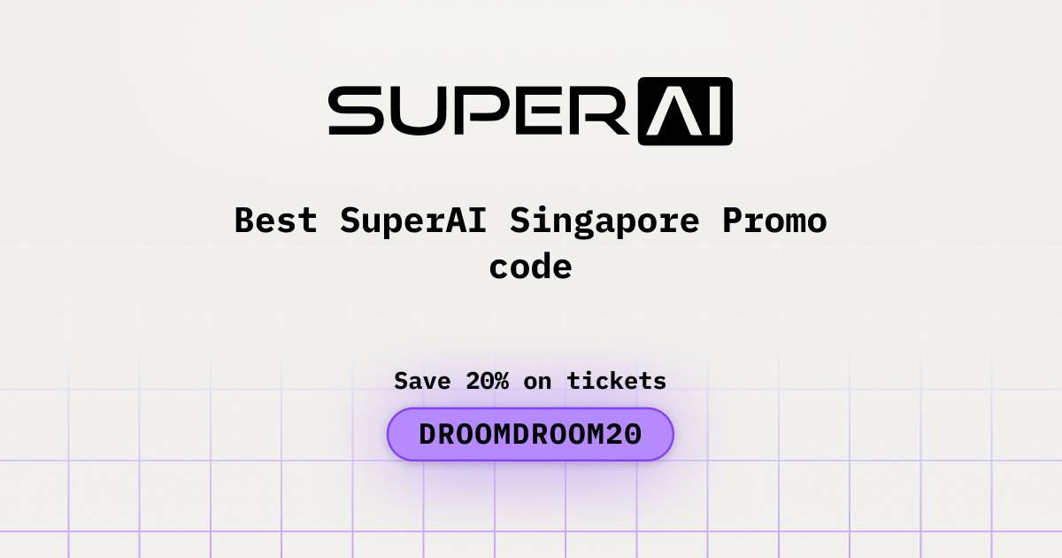 Best SuperAI Singapore Promo Code