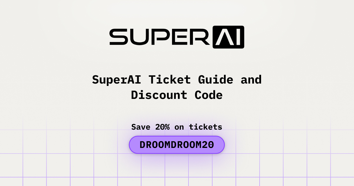 SuperAI Ticket Guide and Discount Code