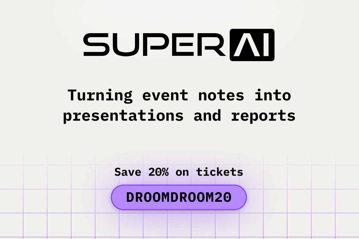 Turning Event notes into Presentations and reports during SuperAI